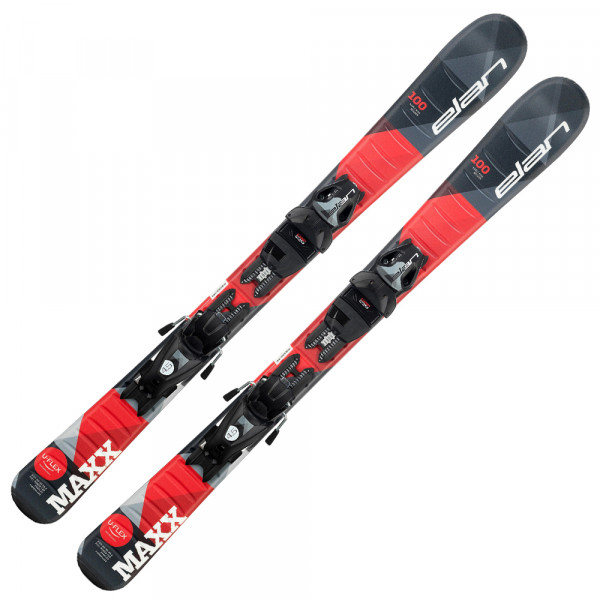 Лыжи горные Elan Maxx black-red QS el 7.5