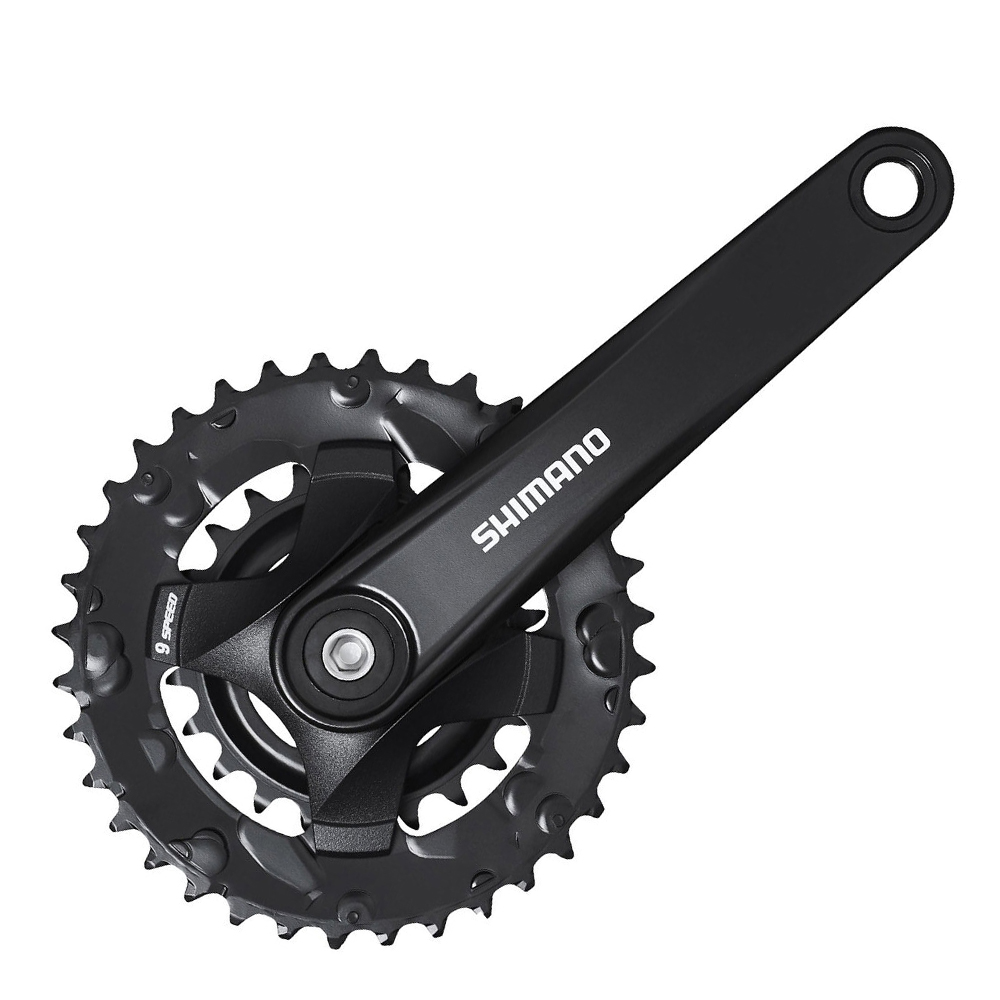 Система Shimano MT101, 175мм, для 2x9ск, Кв, 36/22, без защиты., с болтами крепл.,чёрный Система Shimano MT101, 175мм, для 2x9ск, Кв, 36/22, без защиты., с болтами крепл.,чёрный