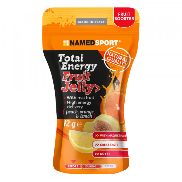 Энергетическая добавка Namedsport Total energy fruit jelly (персик, апельсин, лимон)