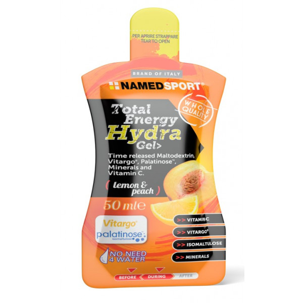 Питьевой гель Namedsport Total energy hydra gel - 50ml (персик, лимон)