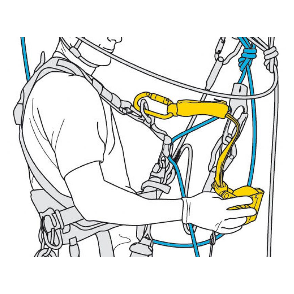 Страховочное устройство PETZL ASAP LOCK