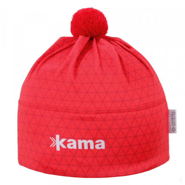 Зимняя шапка Kama gore-tex windstopper AW67-104 красная