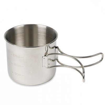 Кружка со складными ручками и мерной ложкой Tramp