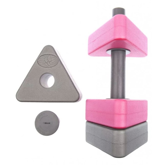 Аквагантели Madwave DUMBELLS TRIANGLE BAR FLOAT
