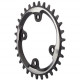 Звезда передняя Sram XX1 - 38T 76BCD Alum 6mm Grey 11 speed