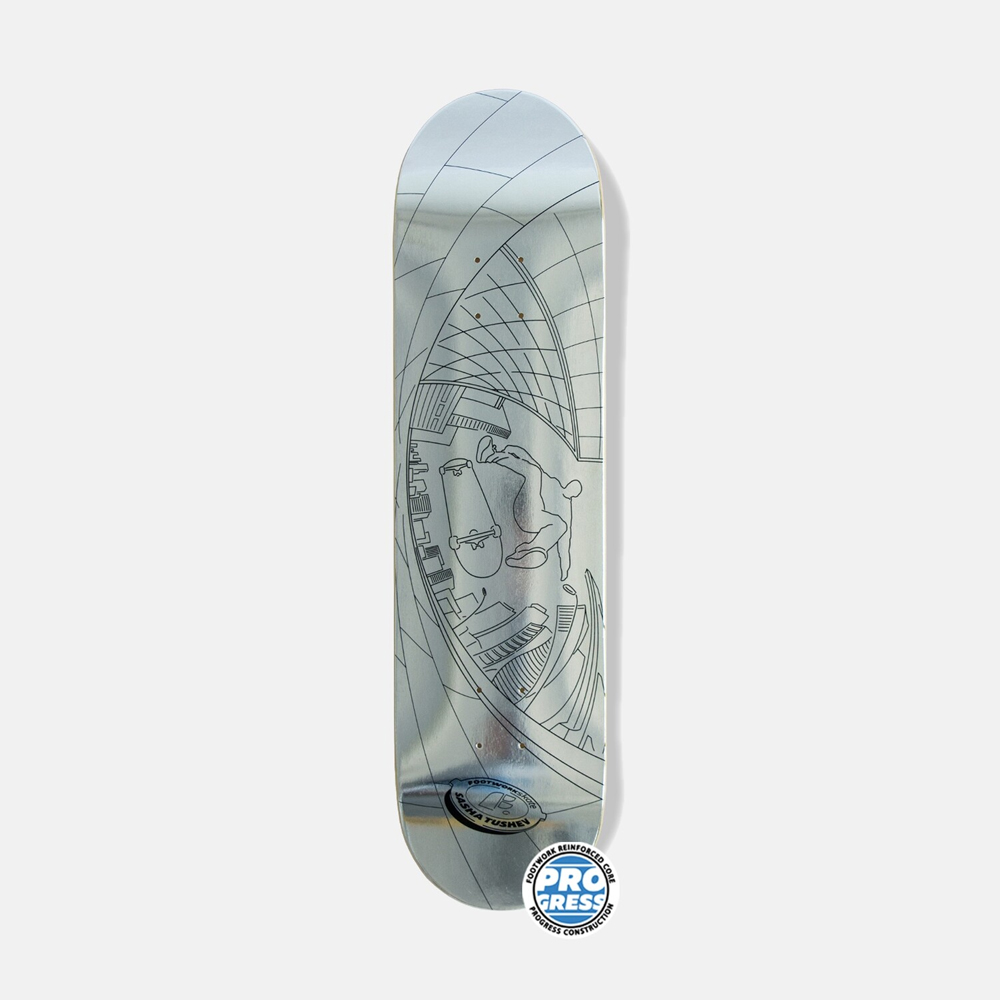 Дека Footwork Progress Tushev silver foil