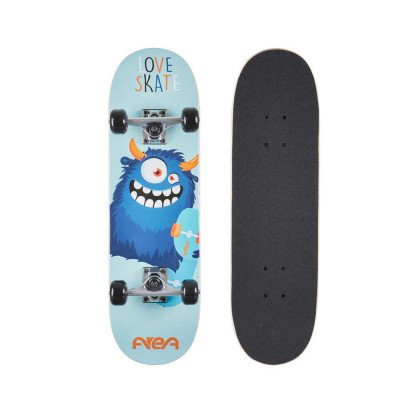 Скейтборд подростковый Fun4u Skater Monster Скейтборд подростковый Fun4u Skater Monster