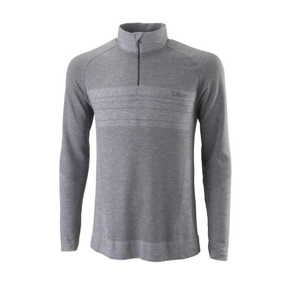 Футболка с длинным рукавом мужская Wilson Seamless 1/4 Zip