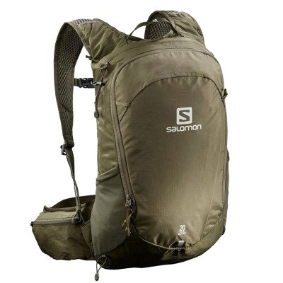 Рюкзак туристический Salomon Trailblazer 20 хаки