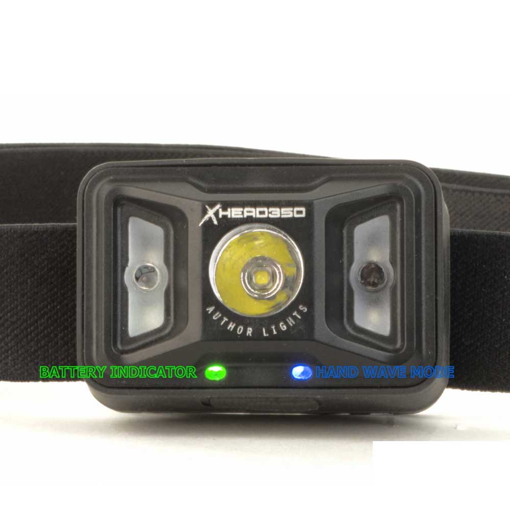Фонарь Author Headlamp X-Head 350 lm Silicone USB Фонарь Author Headlamp X-Head 350 lm Silicone USB