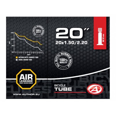 Камера Author Tube AT-CMP-20" AV32 20x1.50-2.20 Камера Author Tube AT-CMP-20" AV32 20x1.50-2.20