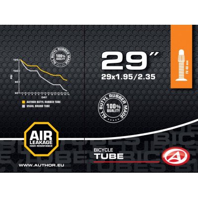 Камера Author Tube AT-MTB-29" FV40 29x1.95/2.35 Камера Author Tube AT-MTB-29" FV40 29x1.95/2.35