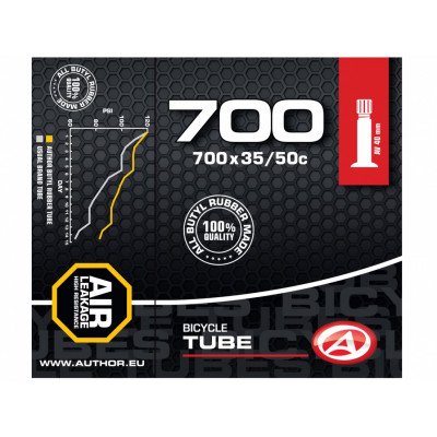 Камера Author Tube AT-CROSS-700C Wide AV40 700x35/50C Камера Author Tube AT-CROSS-700C Wide AV40 700x35/50C