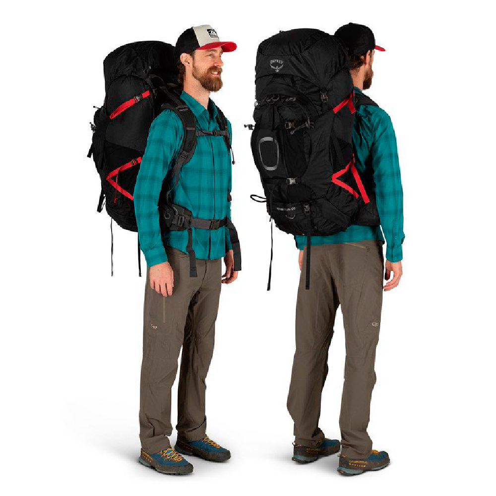 Рюкзак туристический Osprey Aether Plus 100 L/XL черный Рюкзак туристический Osprey Aether Plus 100 L/XL черный
