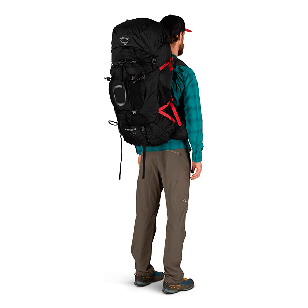 Рюкзак туристический Osprey Aether Plus 100 S/M черный Рюкзак туристический Osprey Aether Plus 100 S/M черный