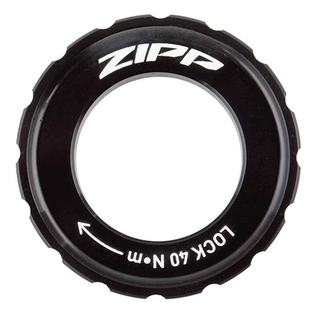 Центральное кольцо HUB CENTERLOCK ROTOR DISC LOCKRING BLACK ZIPP LOGO QTY 1
