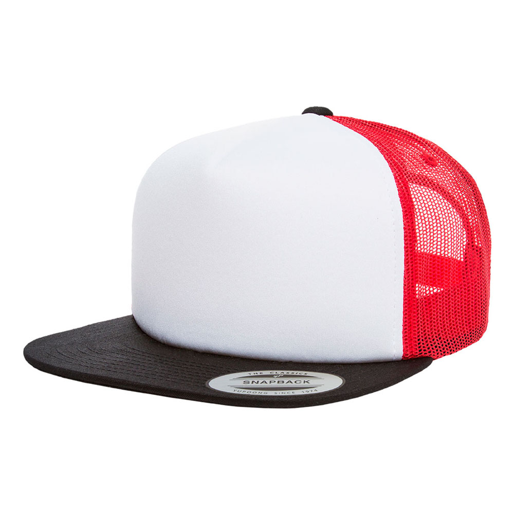 Кепка Flexfit Foam Trucker with White Front Кепка Flexfit Foam Trucker with White Front