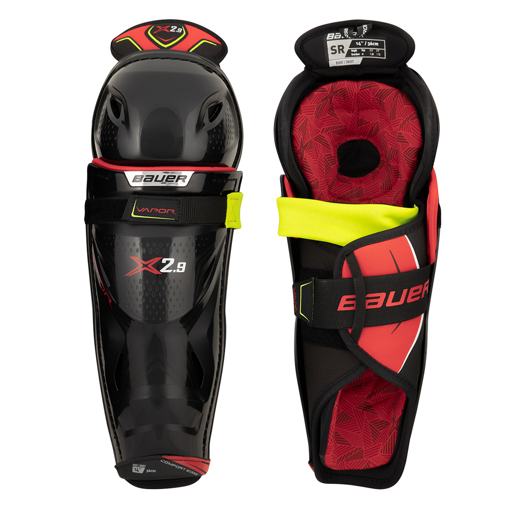 Щитки хоккейные Bauer Vapor X2.9 Shin Guard - Sr