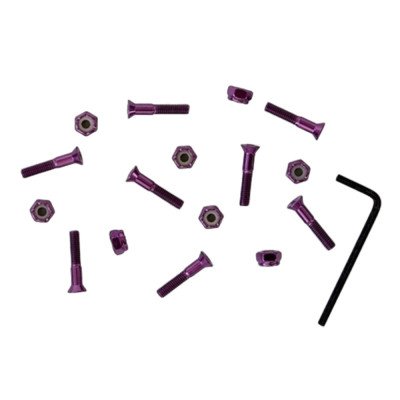 Комплект винтов Footwork Shiny шестигранник, с ключом Комплект винтов Footwork Shiny шестигранник, с ключом