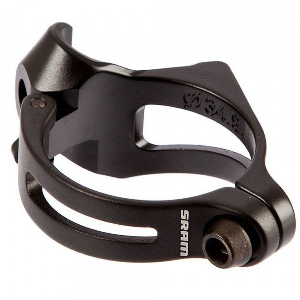 Переходник Sram Braze-on Adaptor Red 34.9 with Chainspotter Stop Black