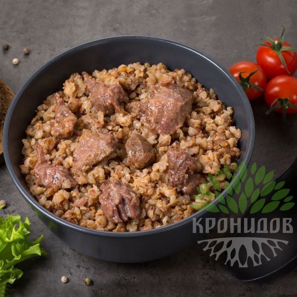 Греча с говядиной консервированные 250 г Греча с говядиной консервированные 250 г