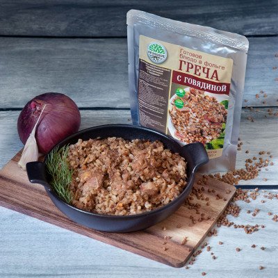 Греча с говядиной консервированные 250 г