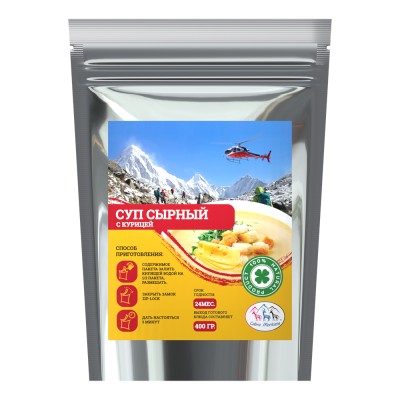 Суп сырный с курицей сублимированный