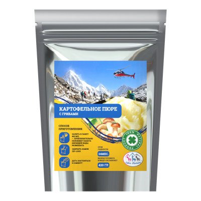 Картофельное пюре с грибами сублимированный