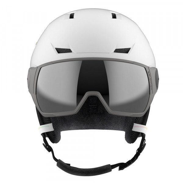 Шлем горнолыжный Salomon Icon lt visor fls white