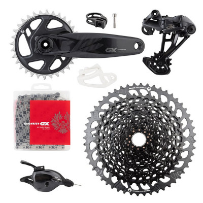 Комплект Sram GX Eagle DUB Lunar (RDer,Trigger,Cranks DUB 12s 175 BOOST DM 32t X-SYNC,Chain 126 lin
