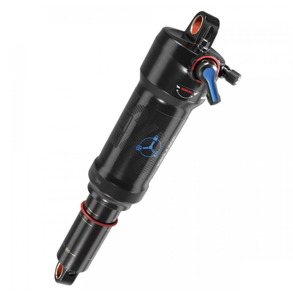 Задний амортизатор RockShox Deluxe RT3 (165x42.5)DebonAir,2 Tokens,MReb/MComp,Soft Pedal,380lb,2017
