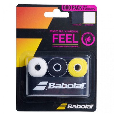 Обмотка первичная Babolat Syntec Pro х1 + обмотка вторичная VS Original х3 Обмотка первичная Babolat Syntec Pro х1 + обмотка вторичная VS Original х3