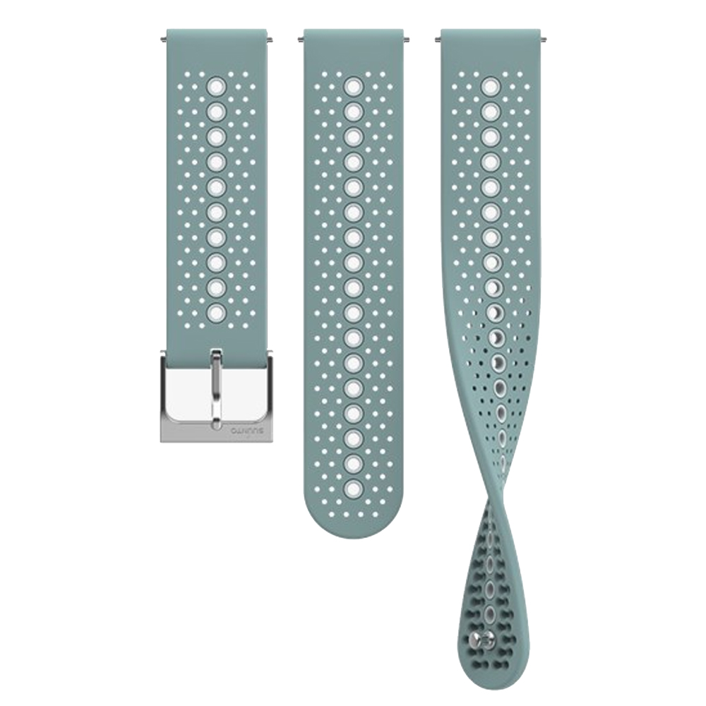 Силиконовый ремешок для часов Suunto 22 ATH1 moss gray