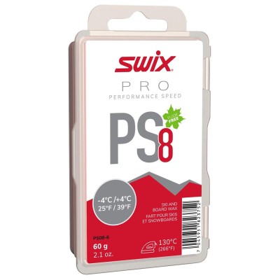 Парафин Swix Red, -4°C/+4°C, 180g