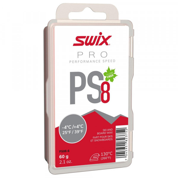 Парафин Swix Red, -4°C/+4°C, 180g Парафин Swix Red, -4°C/+4°C, 180g