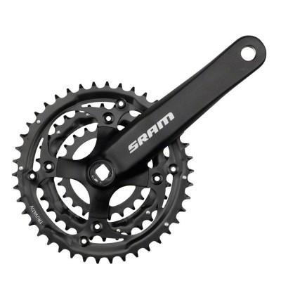 Система: шатун-звезда Sram S600 8sp 3.0 SquareTaper 175 BlastBlack 423222 Система: шатун-звезда Sram S600 8sp 3.0 SquareTaper 175 BlastBlack 423222