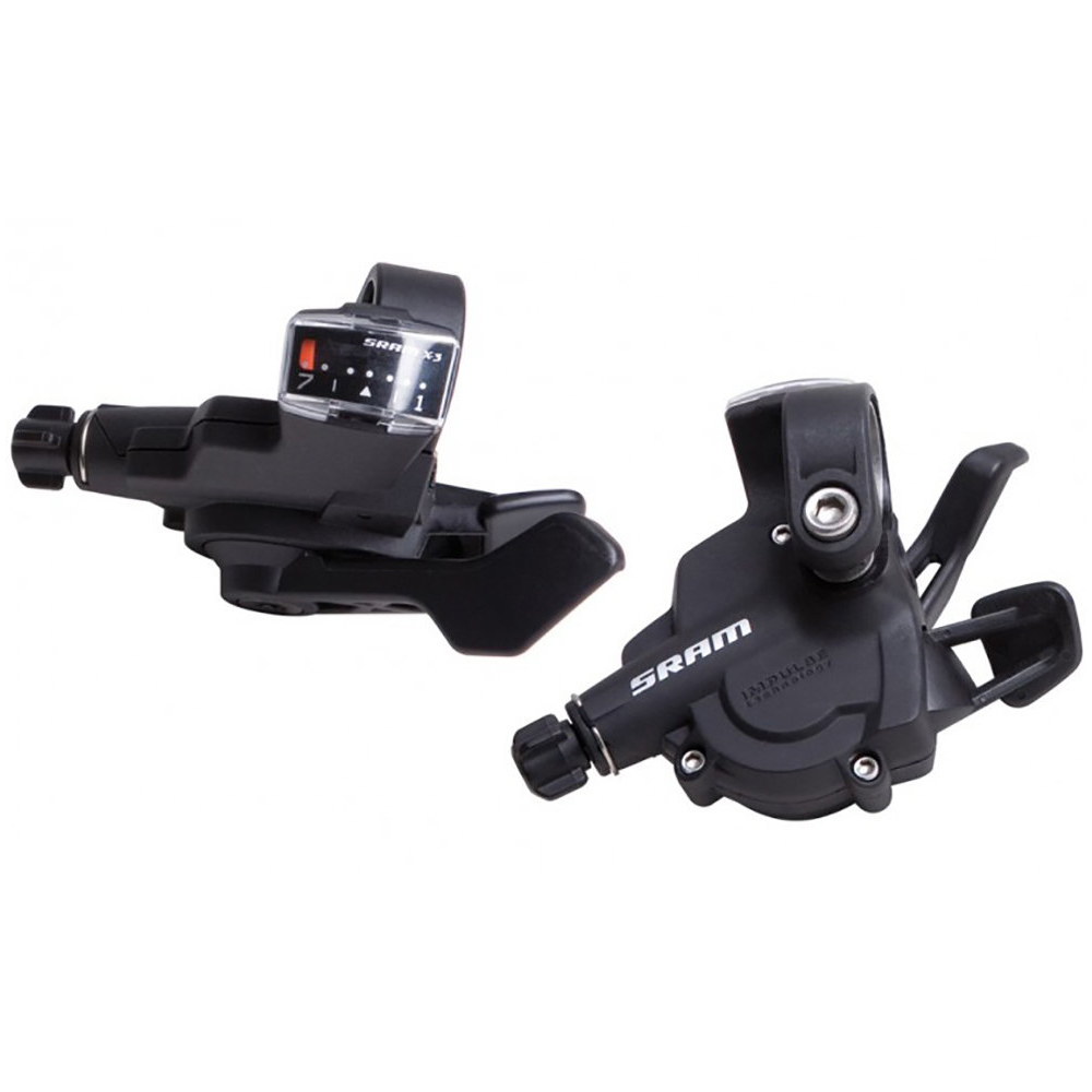 Триггерная манетка Sram X-3 - 7spd rear in front - set