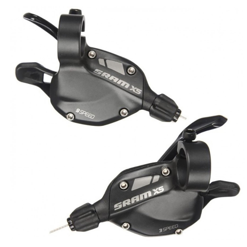 Триггерная манетка Sram X-5 - 3x9 - black - set