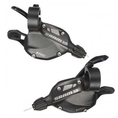 Триггерная манетка Sram X-5 - 3x9 - black - set Триггерная манетка Sram X-5 - 3x9 - black - set