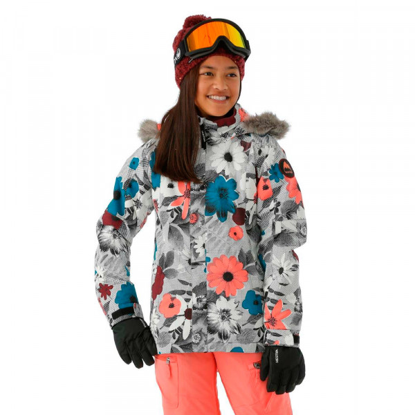 Куртка сноубордическая детская Burton Girls Bennett halftone floral