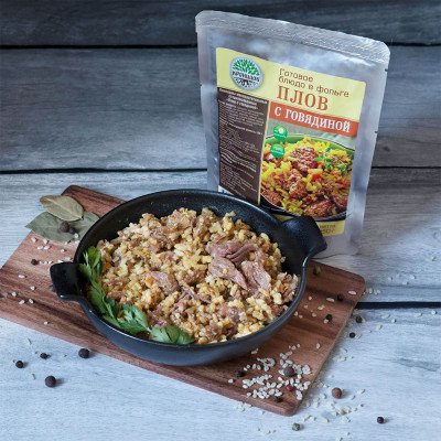 Плов с говядиной консервированный 250 г Плов с говядиной консервированный 250 г