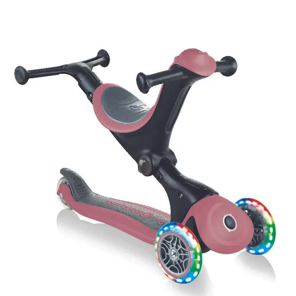 Самокат детский трансформер Globber Go.Up Deluxe Lights Самокат детский трансформер Globber Go.Up Deluxe Lights