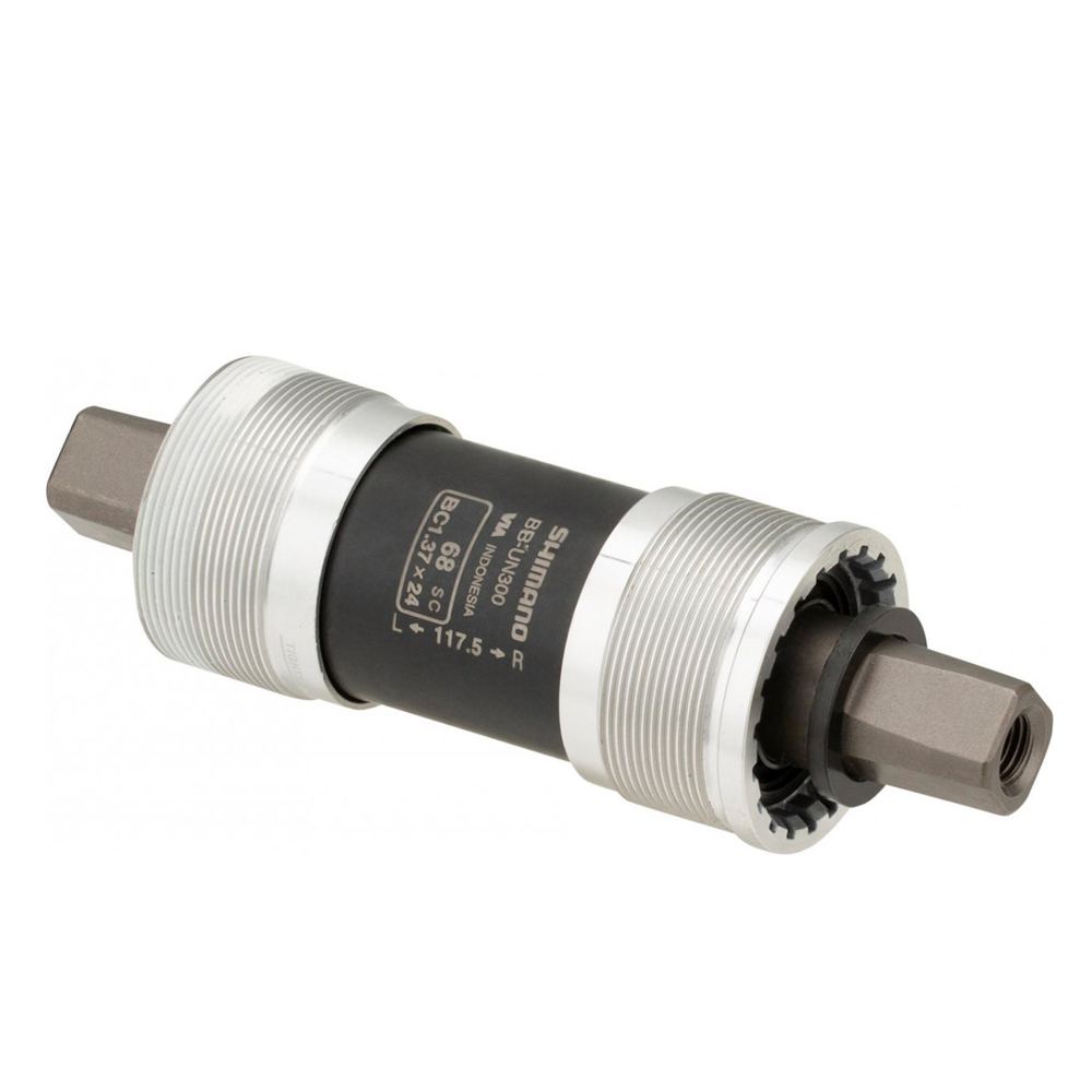 Каретка Shimano UN300, 68/117.5мм, б/болтов, инд. Уп.