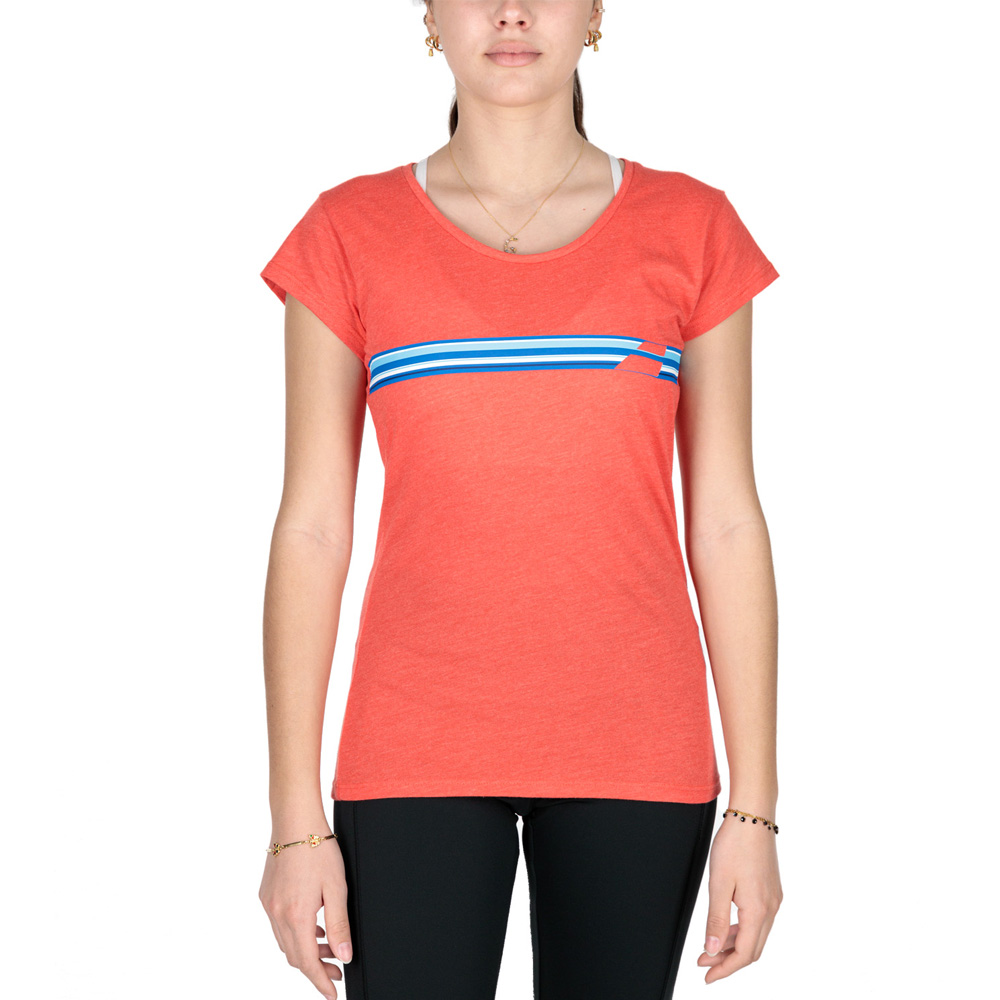 Футболка женская Babolat exercise Stripes Tee