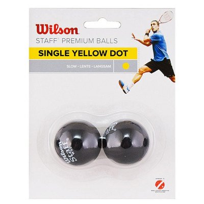 Мяч для сквоша Wilson Staff Yellow Мяч для сквоша Wilson Staff Yellow