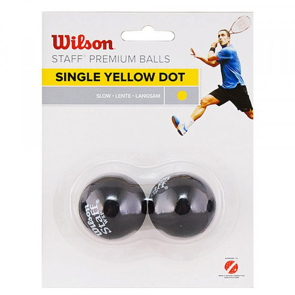 Мяч для сквоша Wilson Staff Yellow