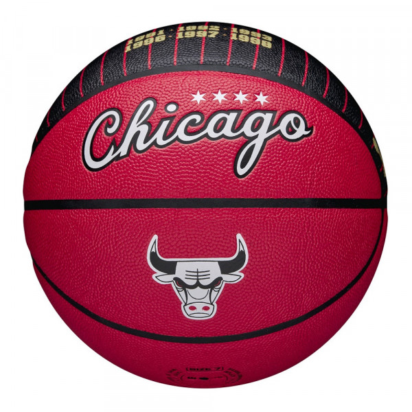 Мяч баскетбольный Wilson NBA Team City Collector Chicago Bulls