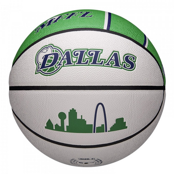 Мяч баскетбольный Wilson NBA Team City Collector Dallas Mavericks
