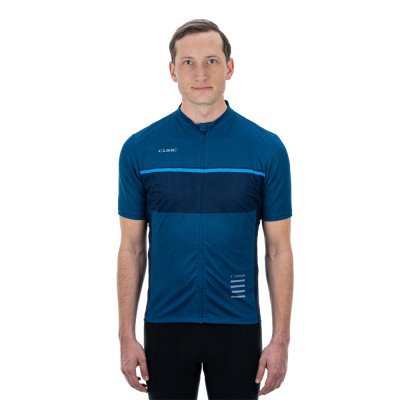 Джерси мужское Cube ATX Jersey Full Zip S/S Джерси мужское Cube ATX Jersey Full Zip S/S