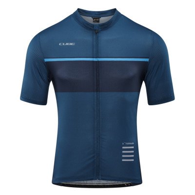 Джерси мужское Cube ATX Jersey Full Zip S/S Джерси мужское Cube ATX Jersey Full Zip S/S